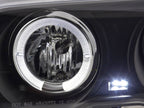 BMW 3-series E46 Sedan/Touring Black Angel Eyes Headlight Set (1998-2001)
