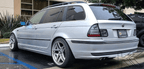 BMW 3-series E46 Wagon/Touring Smoked LED Taillights Set (1999-2005)