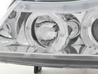 BMW 3-series E90 E91 Chrome Angel Eyes LED Headlight Set (2005-2012)