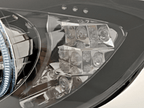 BMW 3-Series (E90 Sedan / E91 Touring) Black Angel Eyes Headlights (2005-2008)