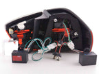 BMW 3-series E90 Sedan Red/Smoke Euro LED Taillights Set (2005-2008)