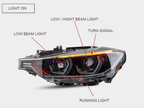 BMW 3-Series F30 F35 Modern Style LED Headlights (2013-2015)
