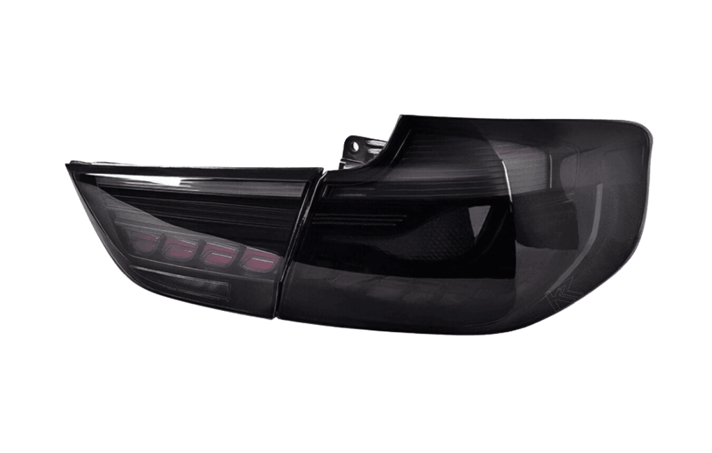 BMW 3-Series F34 Gran Turismo (GT) Red /or/ Smoke GTS OLED Style Tail Lights 2012-2016