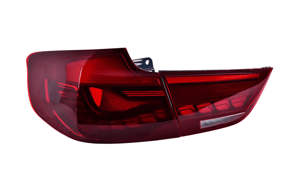 BMW 3-Series F34 Gran Turismo (GT) Red /or/ Smoke GTS OLED Style Tail Lights 2012-2016