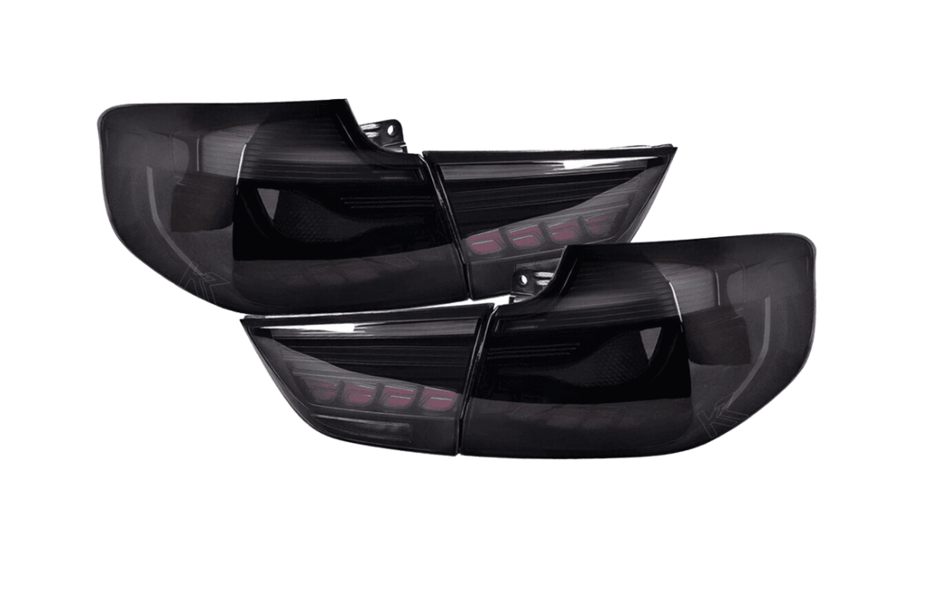 BMW 3-Series F34 Gran Turismo (GT) Red /or/ Smoke GTS OLED Style Tail Lights 2012-2016