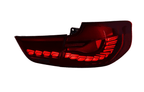 BMW 3-Series F34 Gran Turismo (GT) Red /or/ Smoke GTS OLED Style Tail Lights 2012-2016
