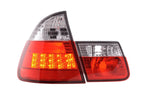 BMW 3 Series Wagon/Touring Red LED Taillights Set E46 (1998-2005)