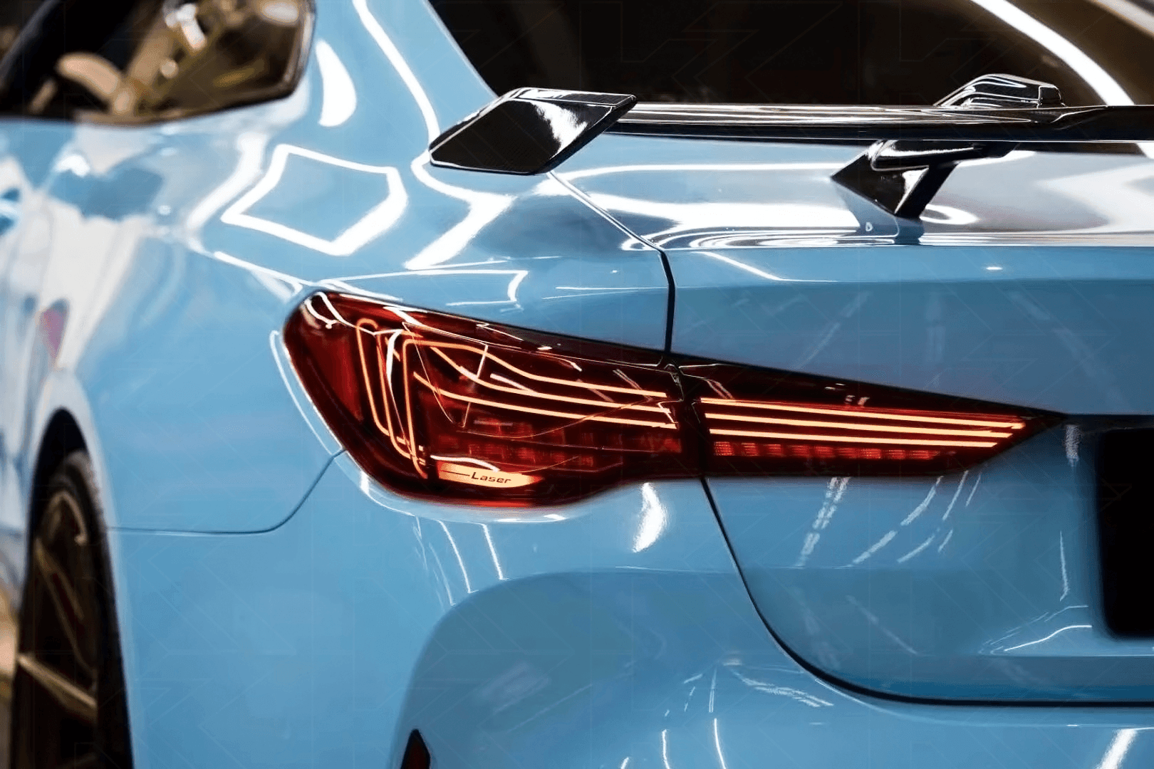 BMW 4-Series G82 M4 G22 4 Series "CSL" Laser Style Taillights (2021+)