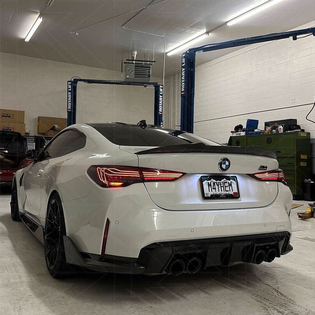 BMW 4-Series G82 M4 G22 4 Series "CSL" Laser Style Taillights (2021+)