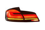 BMW 5-Series F10 F18 Clear (G30 Style) Tail Lights 2011-2017