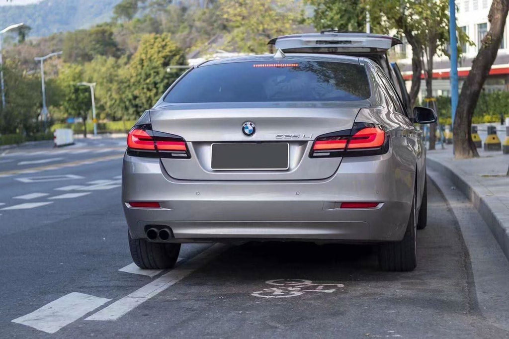 BMW 5-Series F10 F18 Clear (G30 Style) Tail Lights 2011-2017