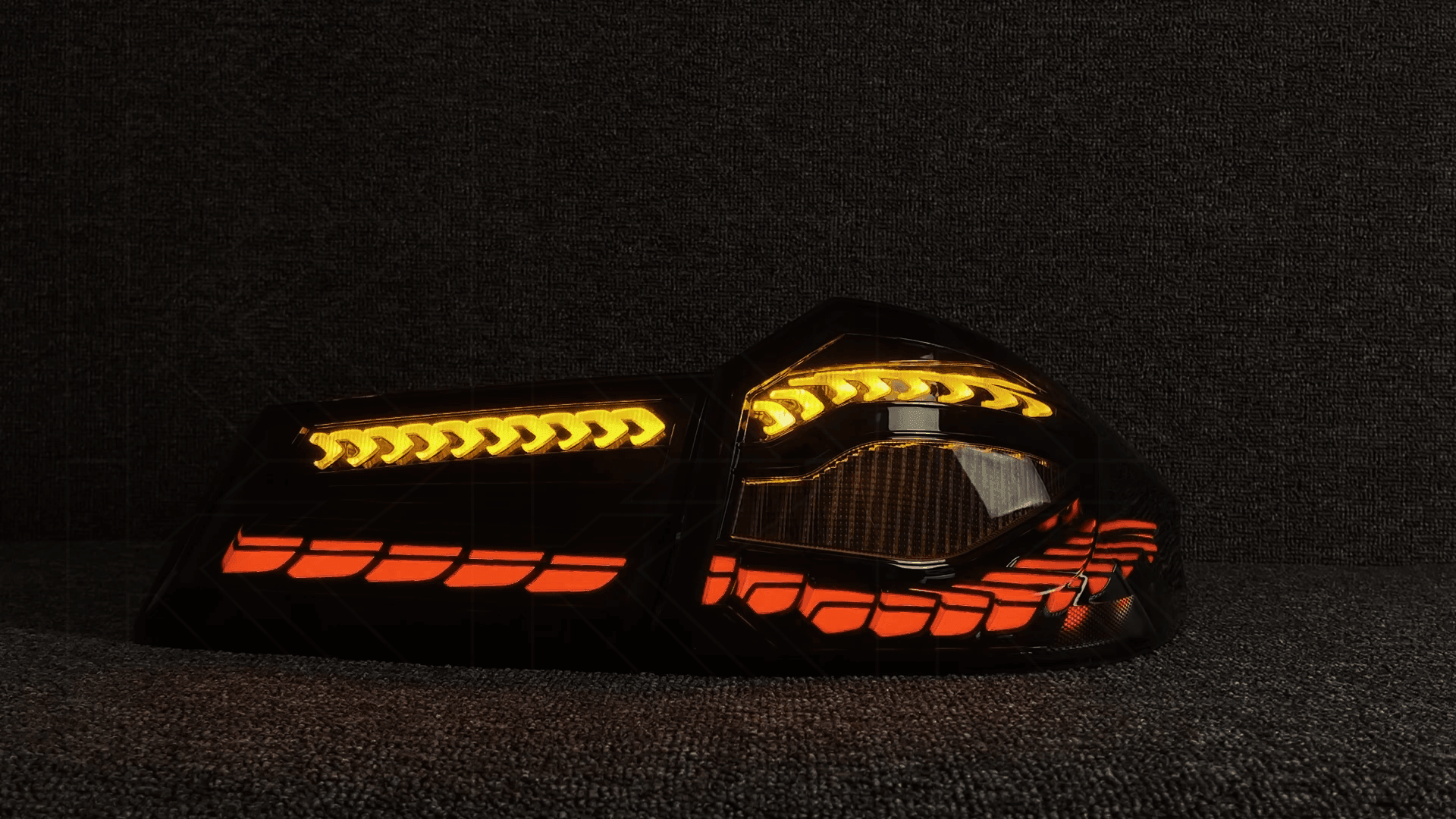 BMW 5-Series G30 G38 M5 Dragon Scale OLED Style Tail Lights (2016-2020)