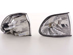 BMW 7-Series E38 Clear Chrome Front Corner Lights 1994-1998