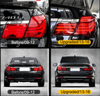 BMW 7-Series F02 Red Tail Lights 2009-2015