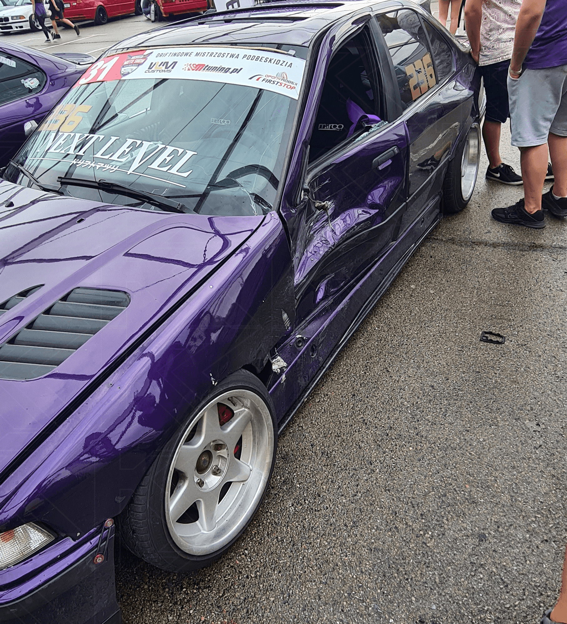 BMW E36 M3 Series 3 Black Side Skirt Extensions (1992 - 1999)