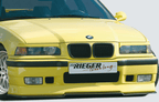 BMW E36 Rieger Headlight Eyebrows - Sedan, Compact, Wagon (1990-1999)