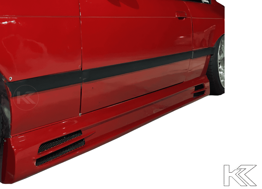 BMW E36 Rieger Side Skirts - Vented Type 1 (1990-1999)