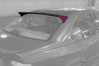 BMW E36 Sedan Series 3 Black HM Style Roof Spoiler (1990 - 2000)