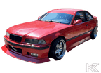 BMW E36 Series 3 JDM Style Side Skirt (1992 - 1999)