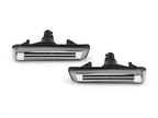 BMW E38 7-Series E46 M3 Crystal Light Bar Clear/Smoke Lens Amber/White LED Side Marker Light (1995-2006)