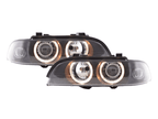 BMW E39 5-Series Xenon Angel Eye Rings Headlights (1995-2000)