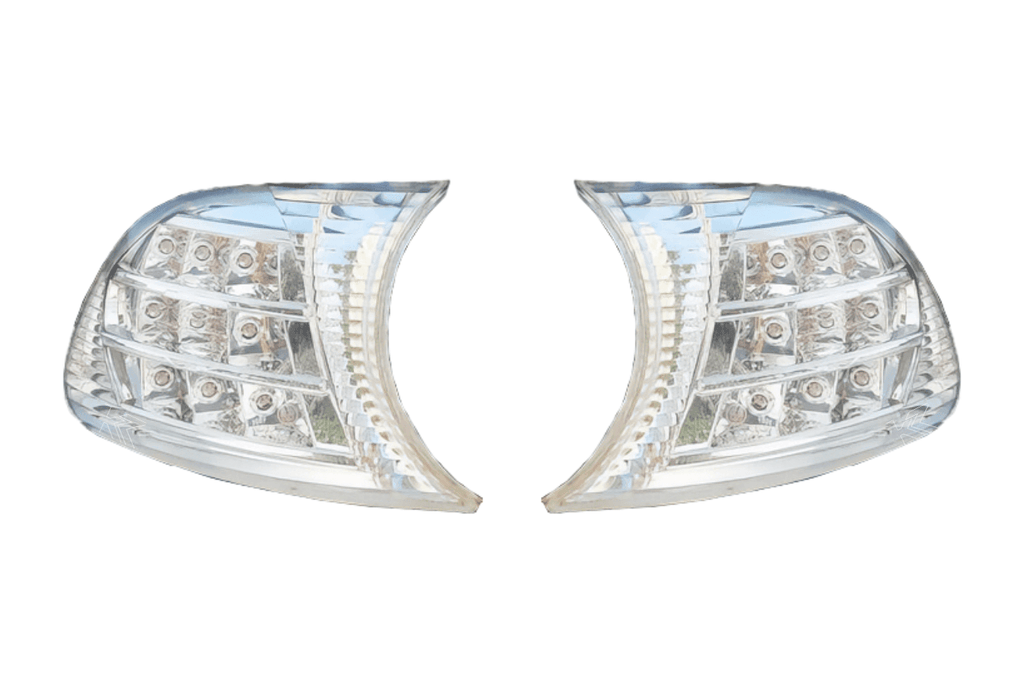 BMW E46 2D/Cabrio Crystal Clear Screw On LED Corner Lights (2002-2003)