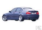 BMW E46 Sedan Rieger Rear Skirt Extension V1 (1998-2001)