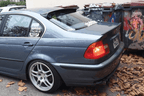 BMW E46 Sedan Series 3 Black HM Roof Spoiler (1998 - 2006)