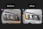 BMW E84 X1 Modern Style Angel Eye HID Bi-Xenon Headlights (2010 - 2015)