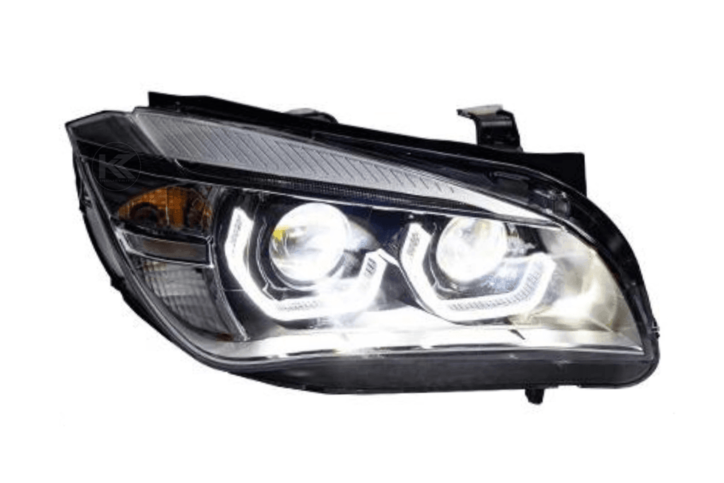 BMW E84 X1 Modern Style Angel Eye HID Bi-Xenon Headlights (2010 - 2015)