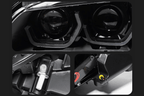 BMW E84 X1 Modern Style Angel Eye HID Bi-Xenon Headlights (2010 - 2015)