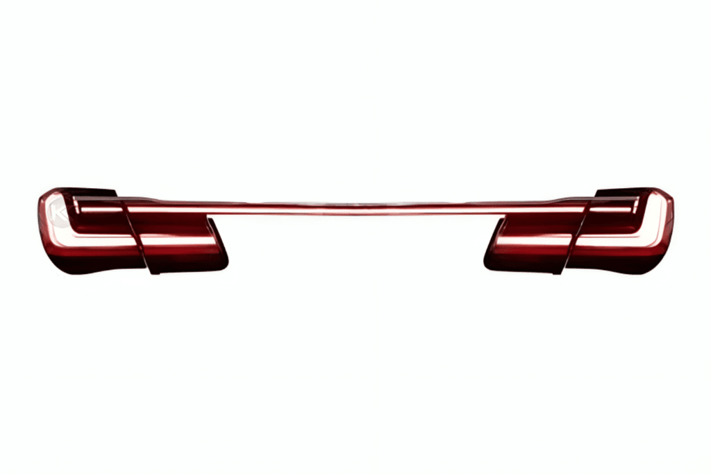 BMW F02 7 Series Red LED Luxury Beam Style Tail Lights (2008 - 2015)