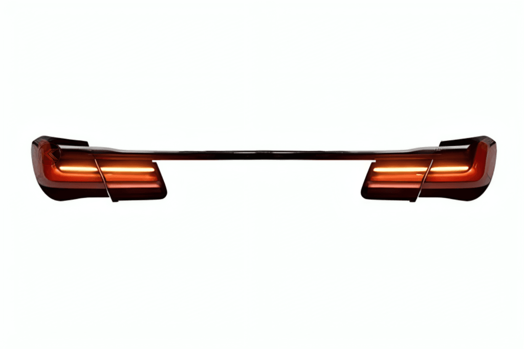 BMW F02 7 Series Red LED Luxury Beam Style Tail Lights (2008 - 2015)