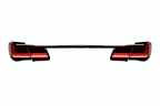 BMW F02 7 Series Red LED Luxury Beam Style Tail Lights (2008 - 2015)