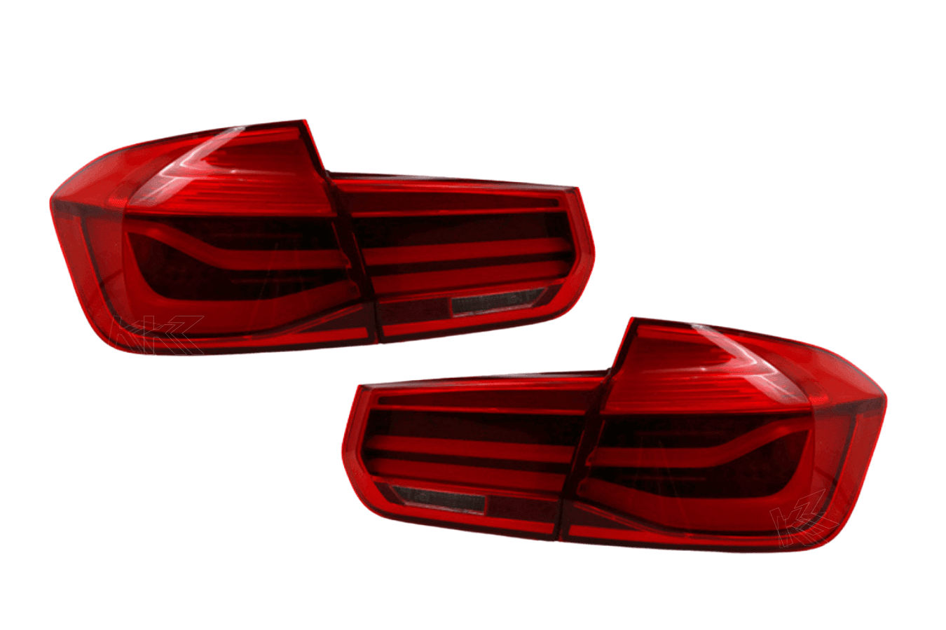 BMW F30 3 Series Sedan LCI Style LED Tail Lights (DEPO BRAND) - 4 Pieces(2012-2015)
