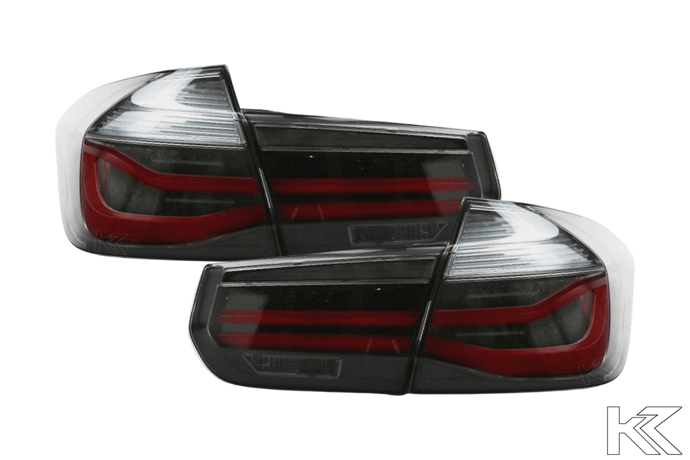 BMW F30 3 Series Sedan LCI Style LED Tail Lights (DEPO BRAND) - 4 Pieces(2012-2015)