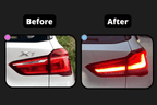 BMW F48 X1 Tail Light Update - Red and Smoked Variants (2016 - 2022)