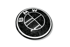 BMW Roundel Emblem Covers - Forged Carbon Fiber Style Emblem