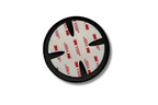 BMW Roundel Emblem Covers - Full Carbon Fiber Black and White Style