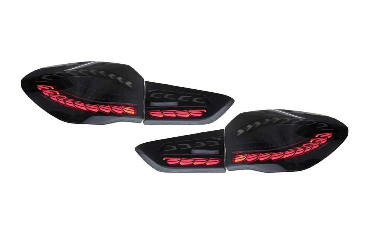BMW X1 GTS/Dragon Scale Styles LED Tail Lights 2016-2021