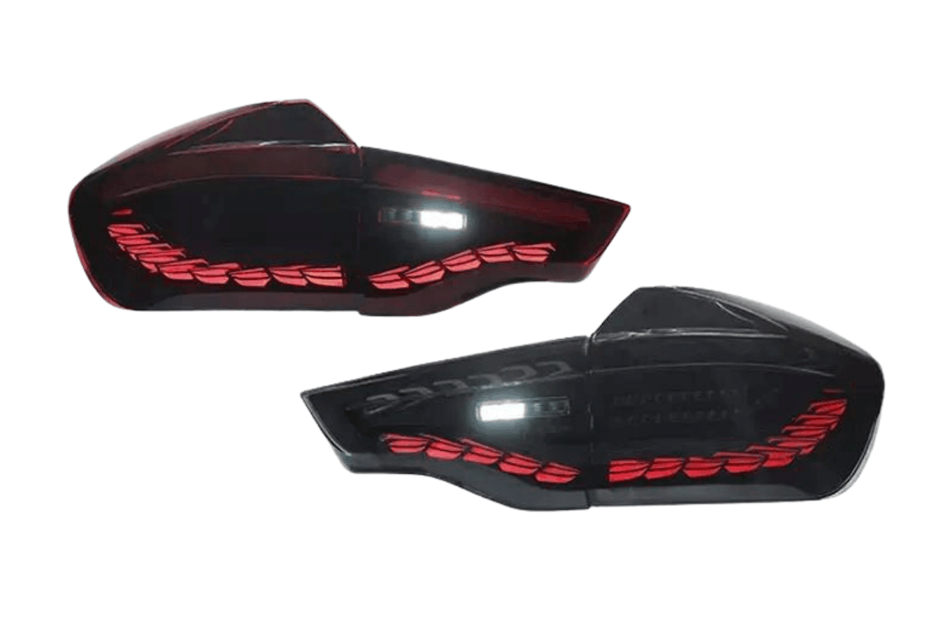 BMW X3 G01 iX3 G08 LED GTS / Dragon Scale Style Taillights (Red or Black) (2019-2022)