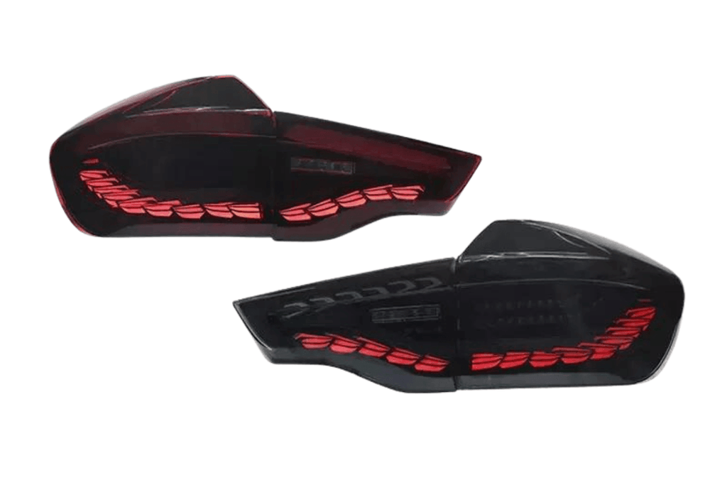 BMW X3 G01 iX3 G08 LED GTS / Dragon Scale Style Taillights (Red or Black) (2019-2022)