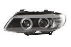 BMW X5 E53 CCFL Black Angel Eyes LED Headlights (2003-2006)