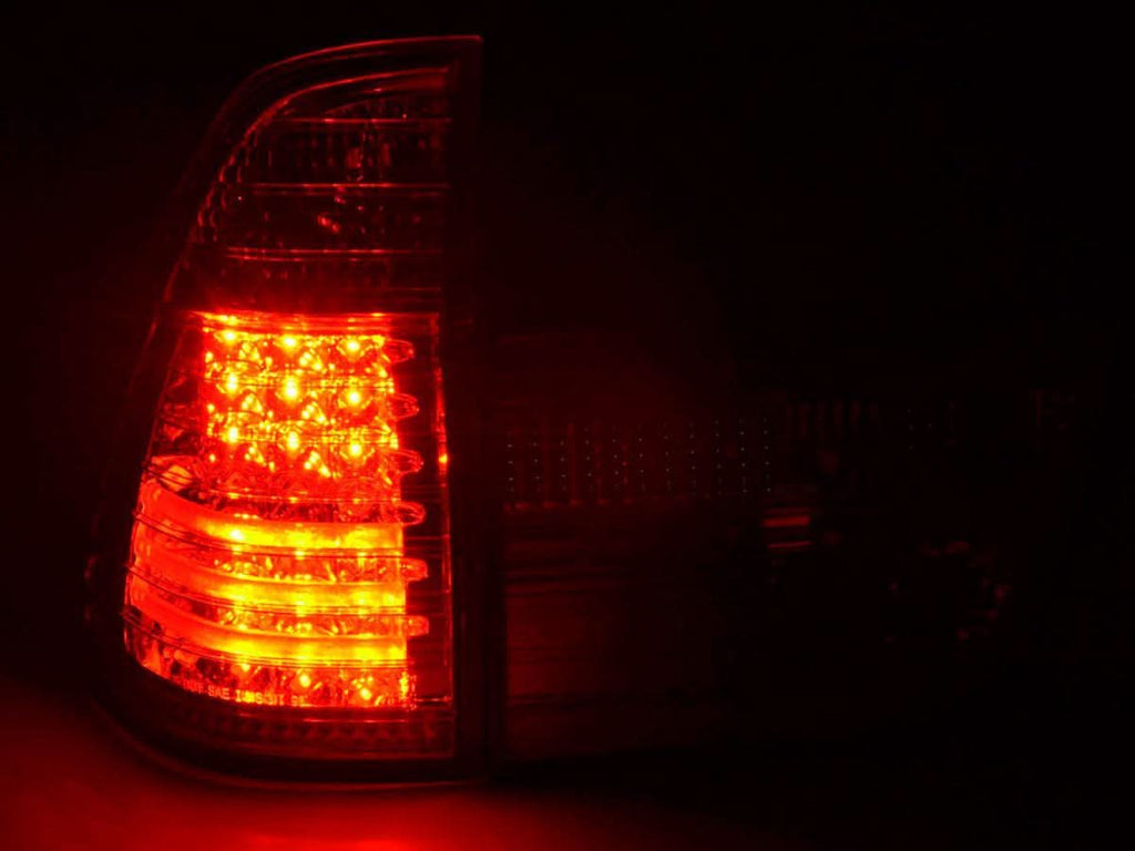 BMW X5 E53 Red LED Taillights Set (1998-2002)