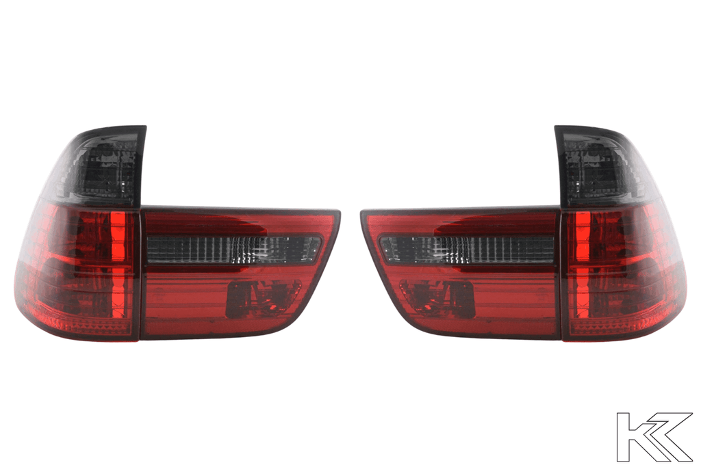 BMW X5 E53 Red/Smoked Taillights Set (1998-2003)