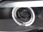 BMW X5 E53 Xenon Black Angel Eye LED Headlights (2003-2006)