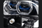 BMW X5 E70 OE Style Angel Eyes Projector Headlight (2007 - 2013)