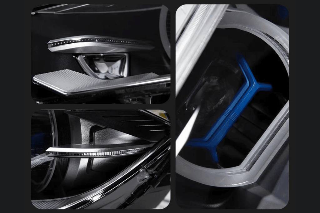 BMW X5 F15 F16 Laser Style Blue Accent Headlights Upgrade (2012 - 2019)
