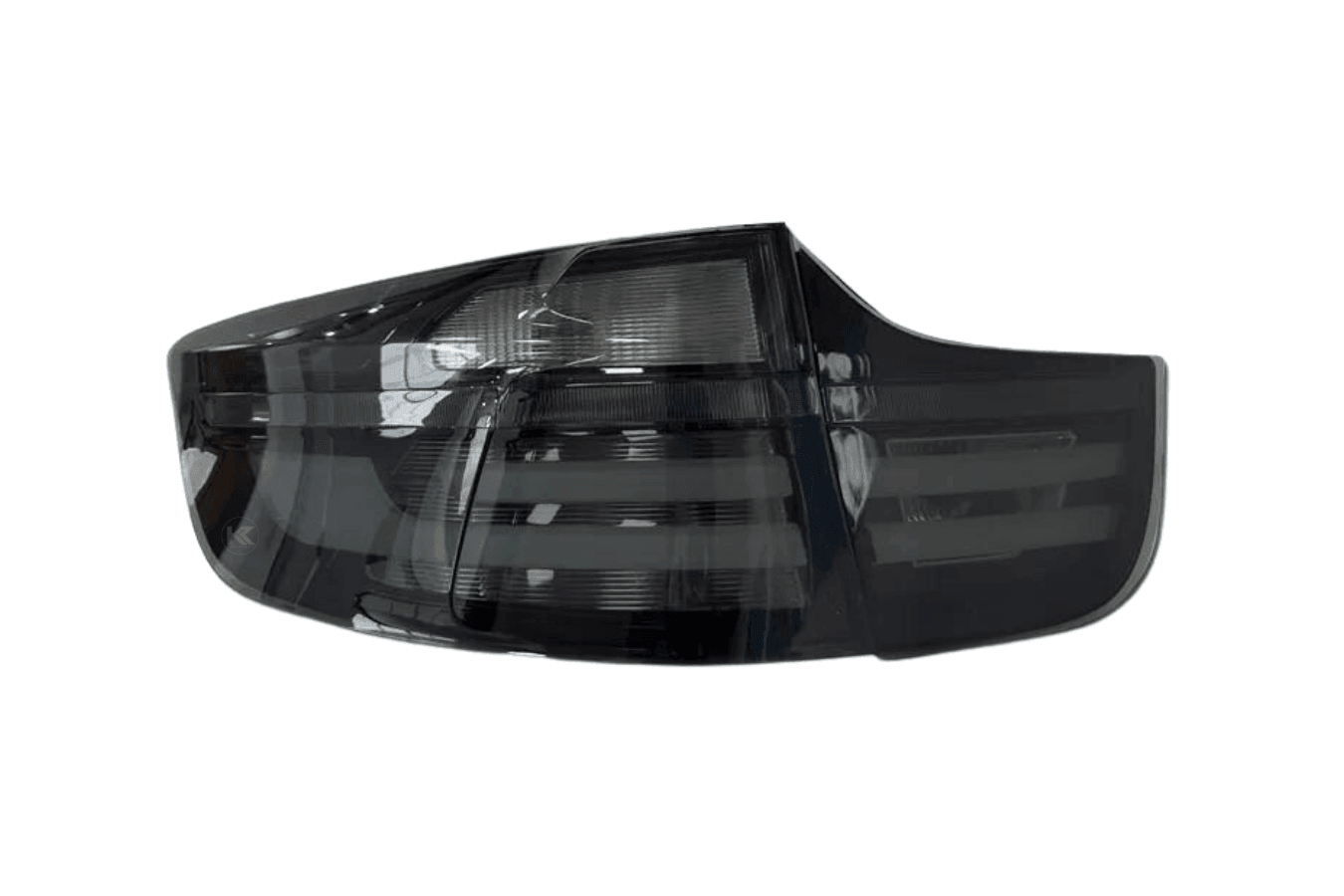 BMW X6 E71 Red and Smoked LED Tail Light Upgrades 2007-2014