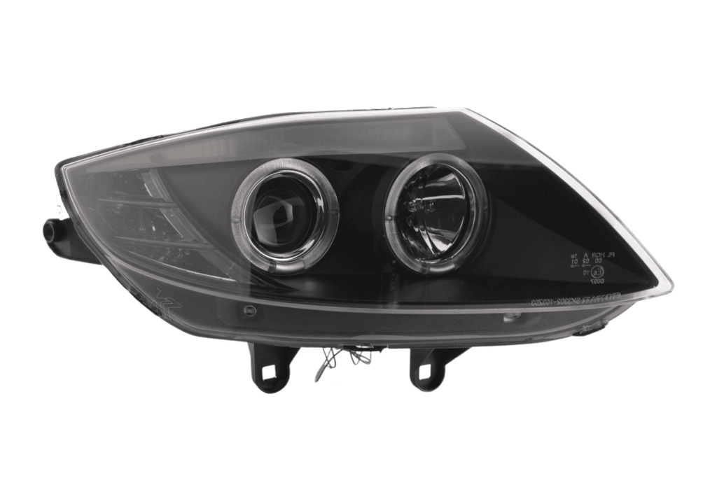 BMW Z4 E85 E86 Type Z4 Black Headlight Set (2003-2008)